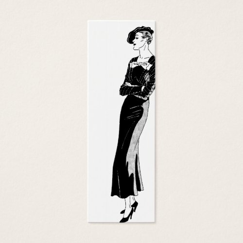 Fashion in Black and White Business Cards