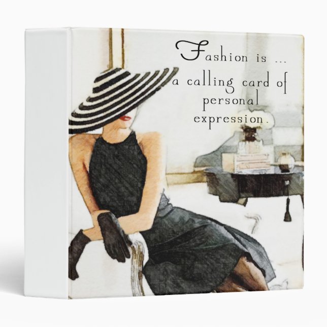 Fashion Is Binder (Front/Spine)