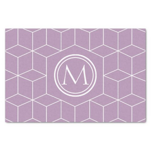 Fashion Lavender Herb Cubes and Monogram Tissue Paper