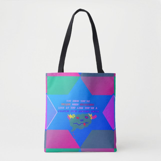 Fashion life tote bag (Front)