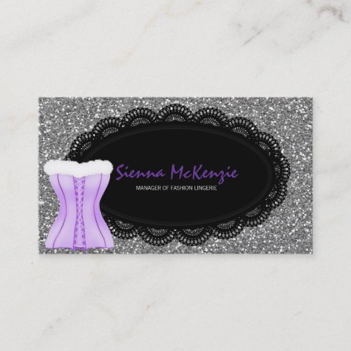 Fashion Lingerie Business Cards