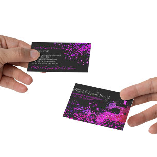 Fashion Lux Stylist Sewing Machine Fabric Business Card