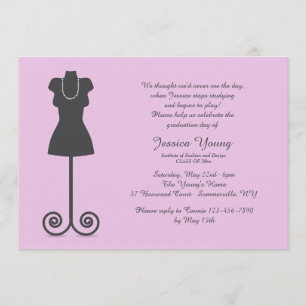 Fashion Mannequin Invitation