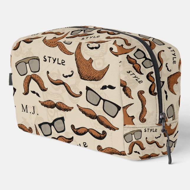 Fashion Men's Monogrammed | Personalized Dopp Kit (Right Corner)