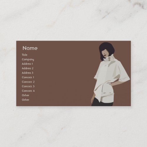 Fashion Merchandiser - Business Business Card Templates