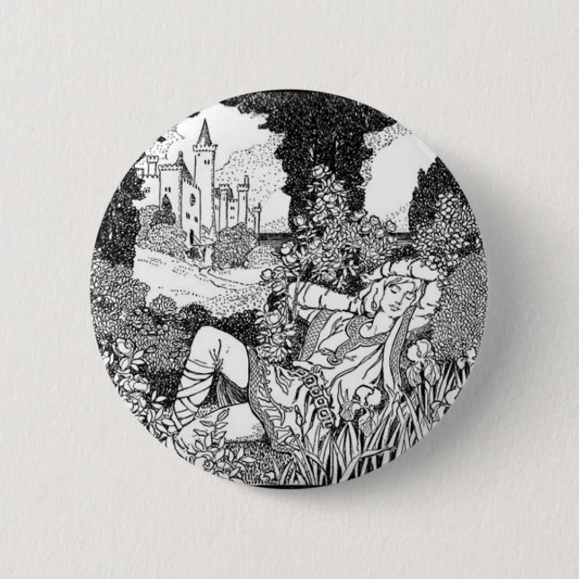Fashion Middle Ages Button (Front)