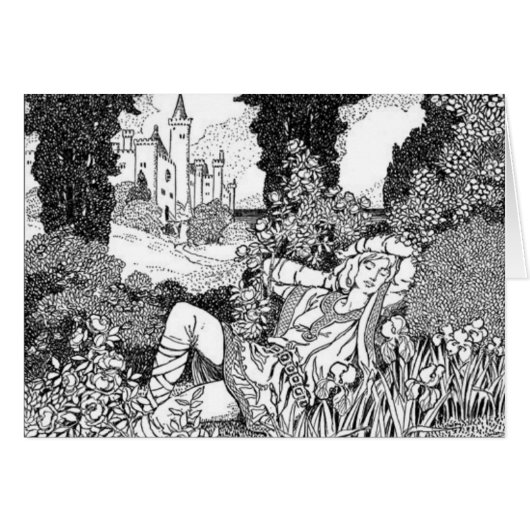 Fashion Middle Ages Cards (Front Horizontal)