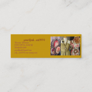 Fashion Mini Business Card