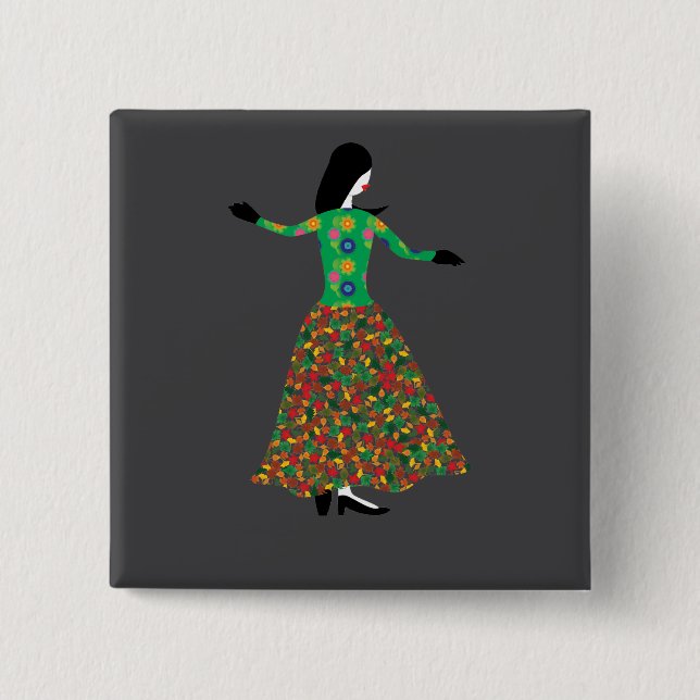 Fashion Model 01 Button (Front)