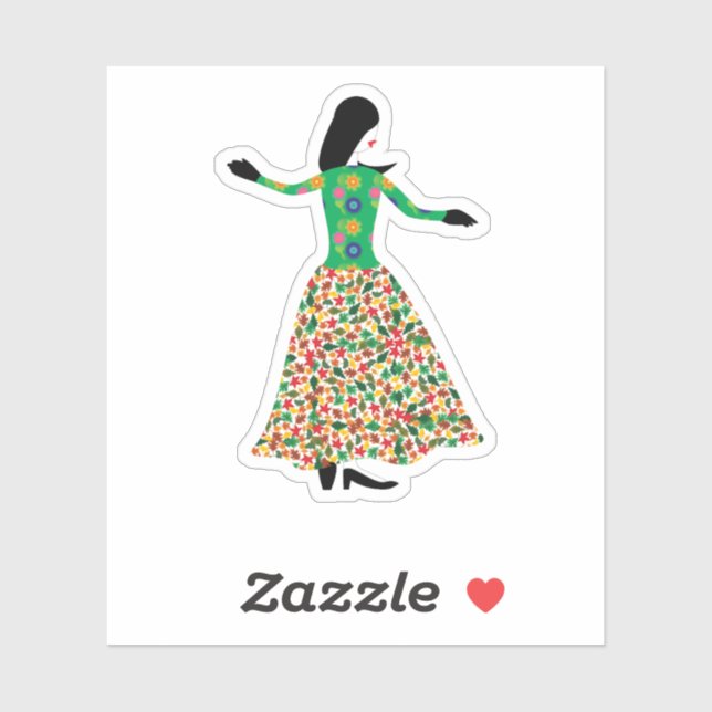 Fashion Model 01 Sticker (Sheet)