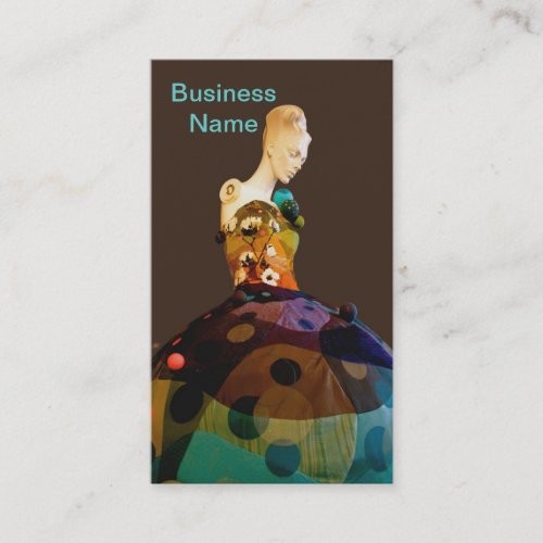 Fashion or Makeup Stylist Business Card