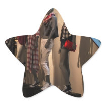 Fashion Parade Models Tshirts Clothing template Star Sticker Fashion Parade Models Tshirts Clothing template Star Sticker