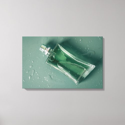 Fashion perfume bottle canvas print