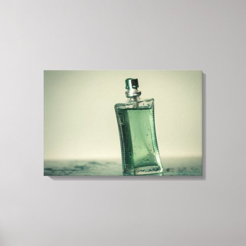 Fashion perfume bottle canvas print