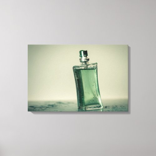 Fashion perfume bottle canvas print