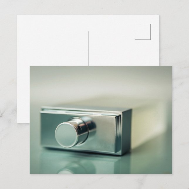 Fashion perfume bottle postcard (Front/Back)