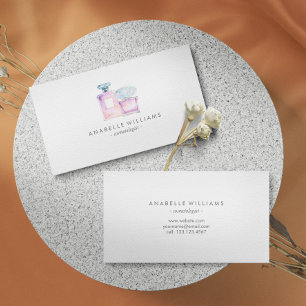 Fashion Perfume Bottles Business Card