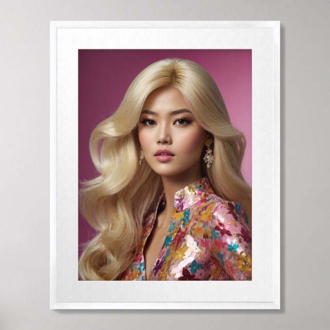 Fashion photography poster  (Framed Front)