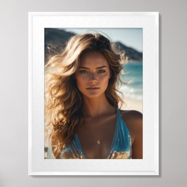 Fashion photography poster (Framed Front)