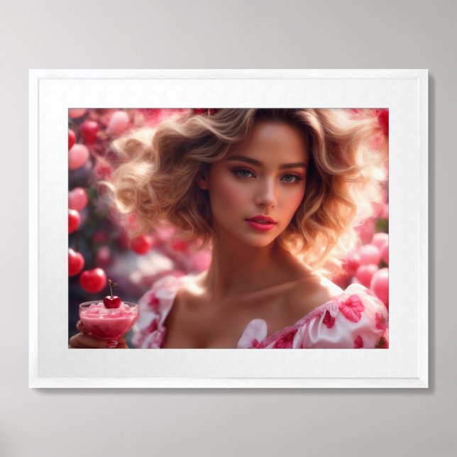 Fashion photography poster  (Framed Front)