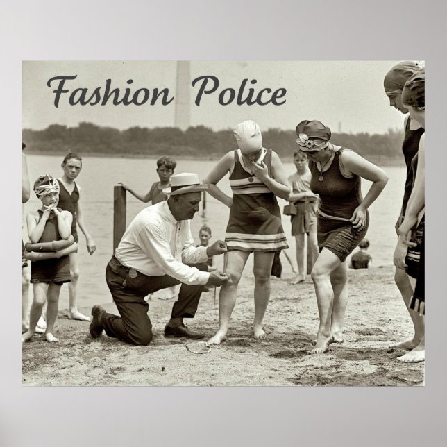 Fashion Police 1922 Poster (Front)