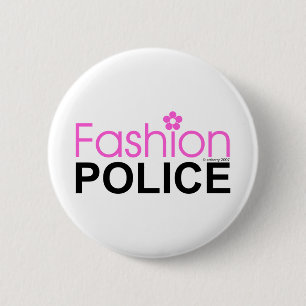 Fashion Police Button