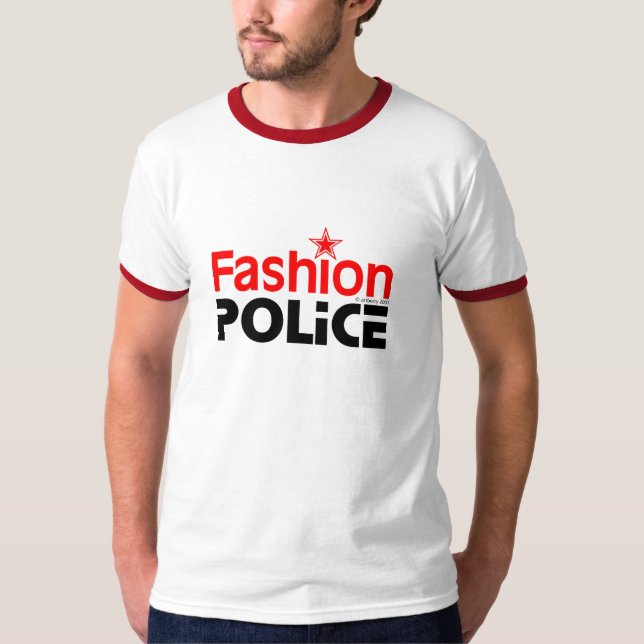 Fashion Police - Customized T-Shirt (Front)
