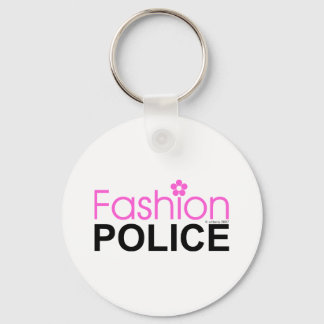 Fashion Police Keychain