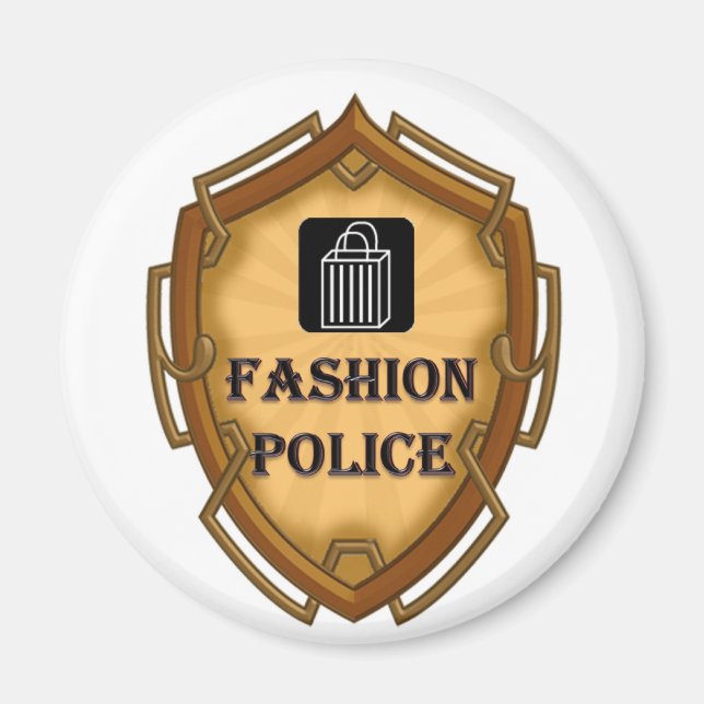 Fashion Police Magnet (Front)