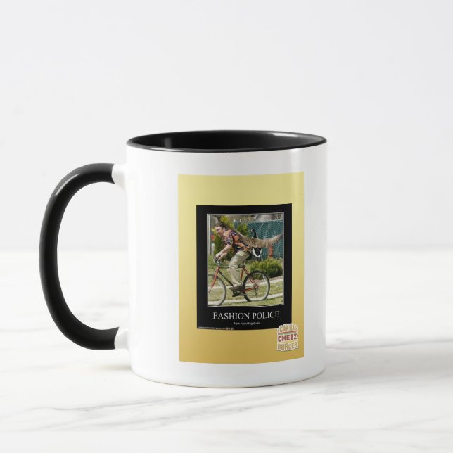 Fashion Police Mug (Left)