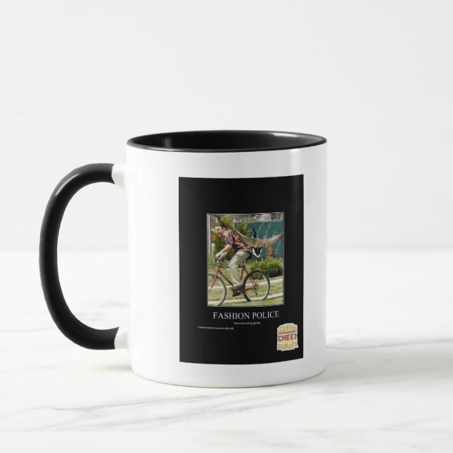 Fashion Police Mug (Left)