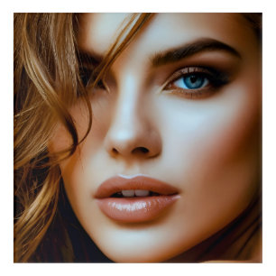Fashion portrait of woman art