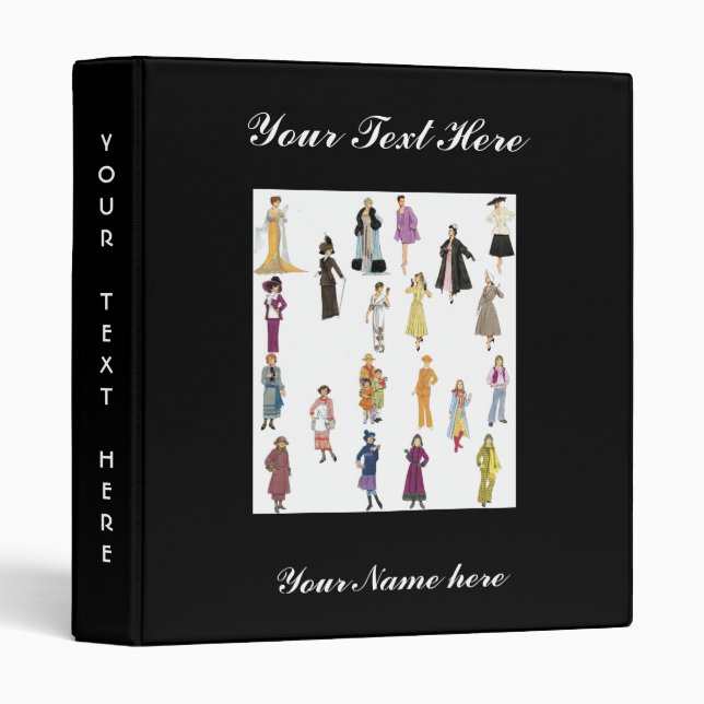 fashion presentation Binder (Front/Spine)