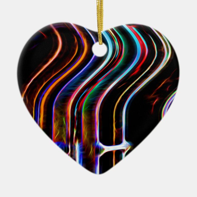 Fashion Radiance Ceramic Ornament (Front)