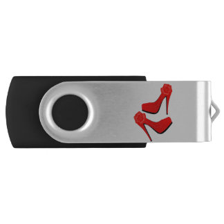 Fashion - red smart shoes flash drive