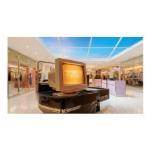 Fashion Retail Poem From Computer Monitor