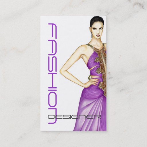 Customizable Fashion, Seamstress, Alteration Business Card