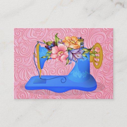 Customizable Fashion / Seamstress Business Card - SRF