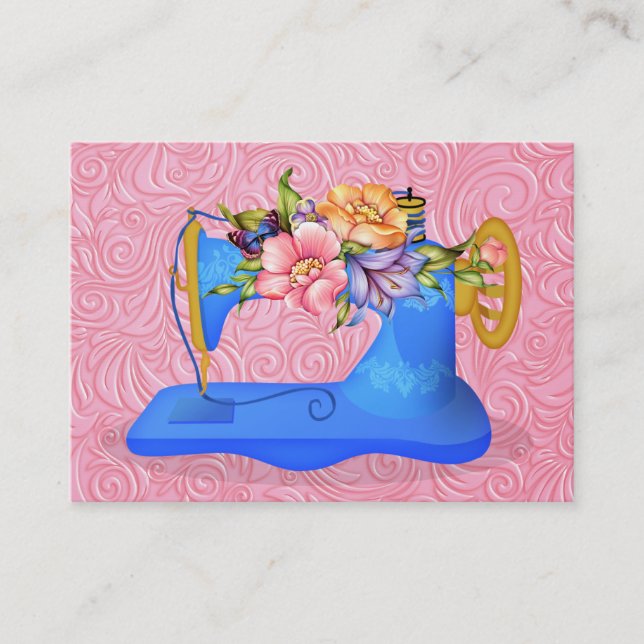 Fashion / Seamstress Business Card - SRF (Front)