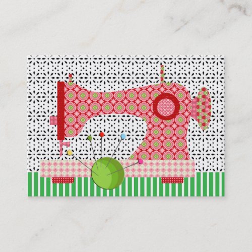 Fashion / Seamstress Card - SRF Business Card Template