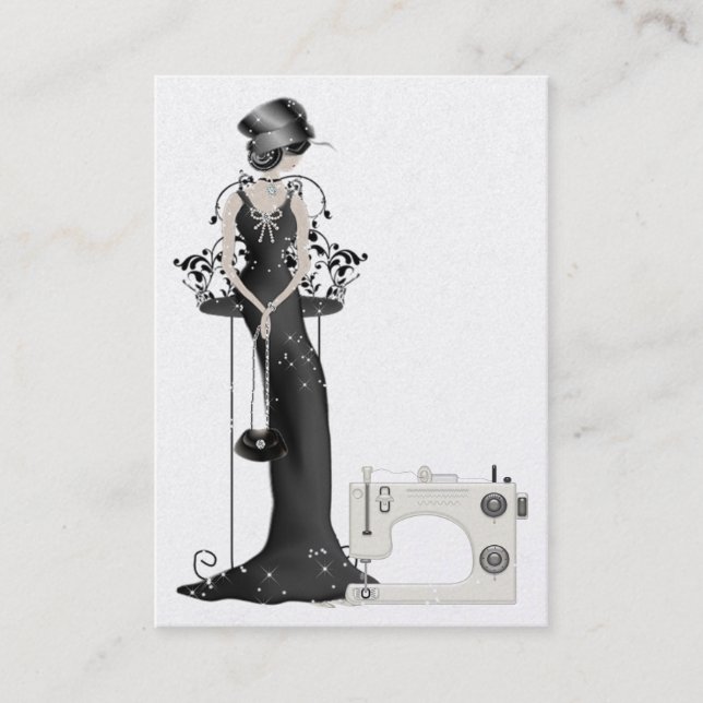 Fashion / Seamstress Card - SRF (Front)