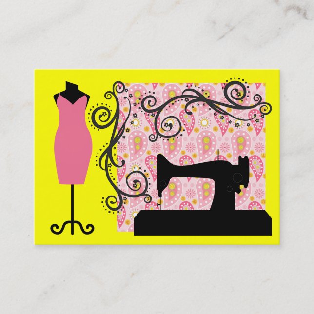 Fashion / Seamstress Card - SRF (Front)
