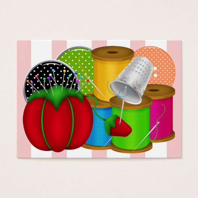 Fashion - Seamstress Card / Tag - SRF (Front)