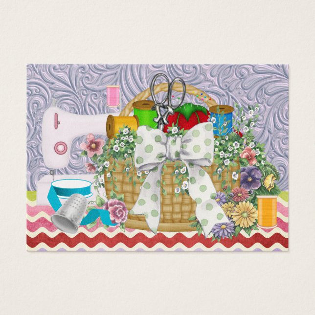 Fashion / Seamstress / Sewing Basket - SRF (Front)