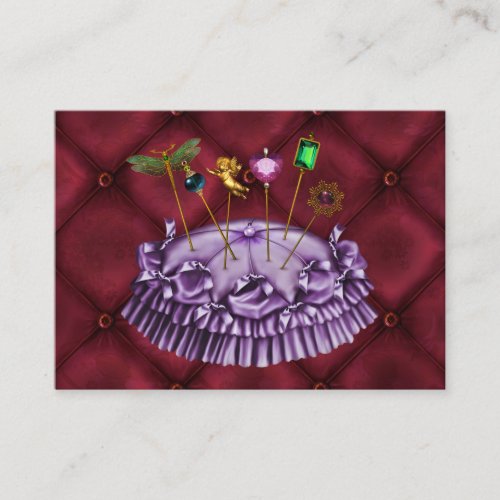 Fashion / Seamstress / Upholstery - SRF Business Cards