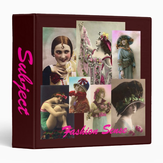 Fashion Sense Binder (Front/Spine)