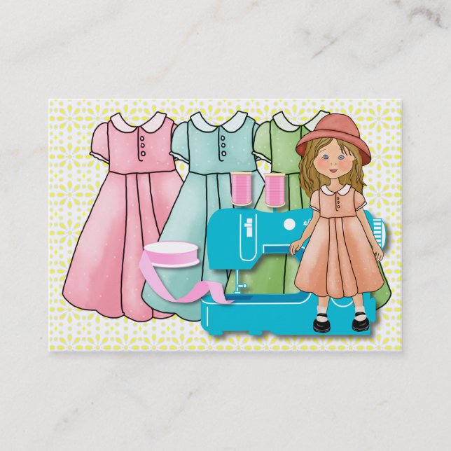 Fashion / Sewing Card (Front)