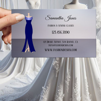 Fashion Sewing Or Boutique Business Card by sunnysites at Zazzle