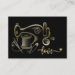 Fashion, Sewing, Seamstress Business Card Version