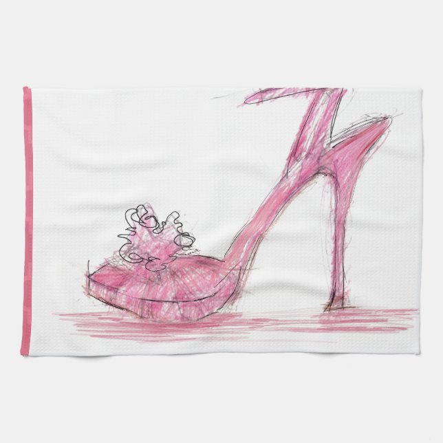 Fashion Shoe Towel (Horizontal)